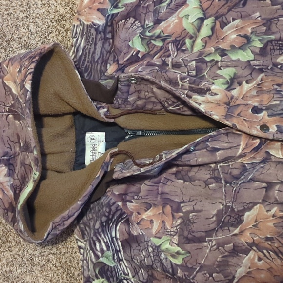 Vintage Clarkfield Outdoors Camouflage Hooded Jacket - Picture 3 of 5